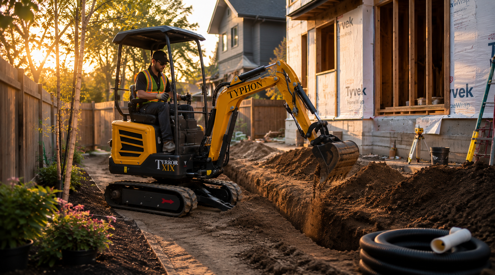 Choosing the right mini excavator size