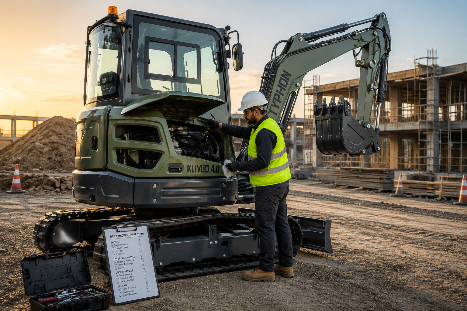 The Ultimate Mini Excavator Maintenance Checklist for a Longer Lifespan