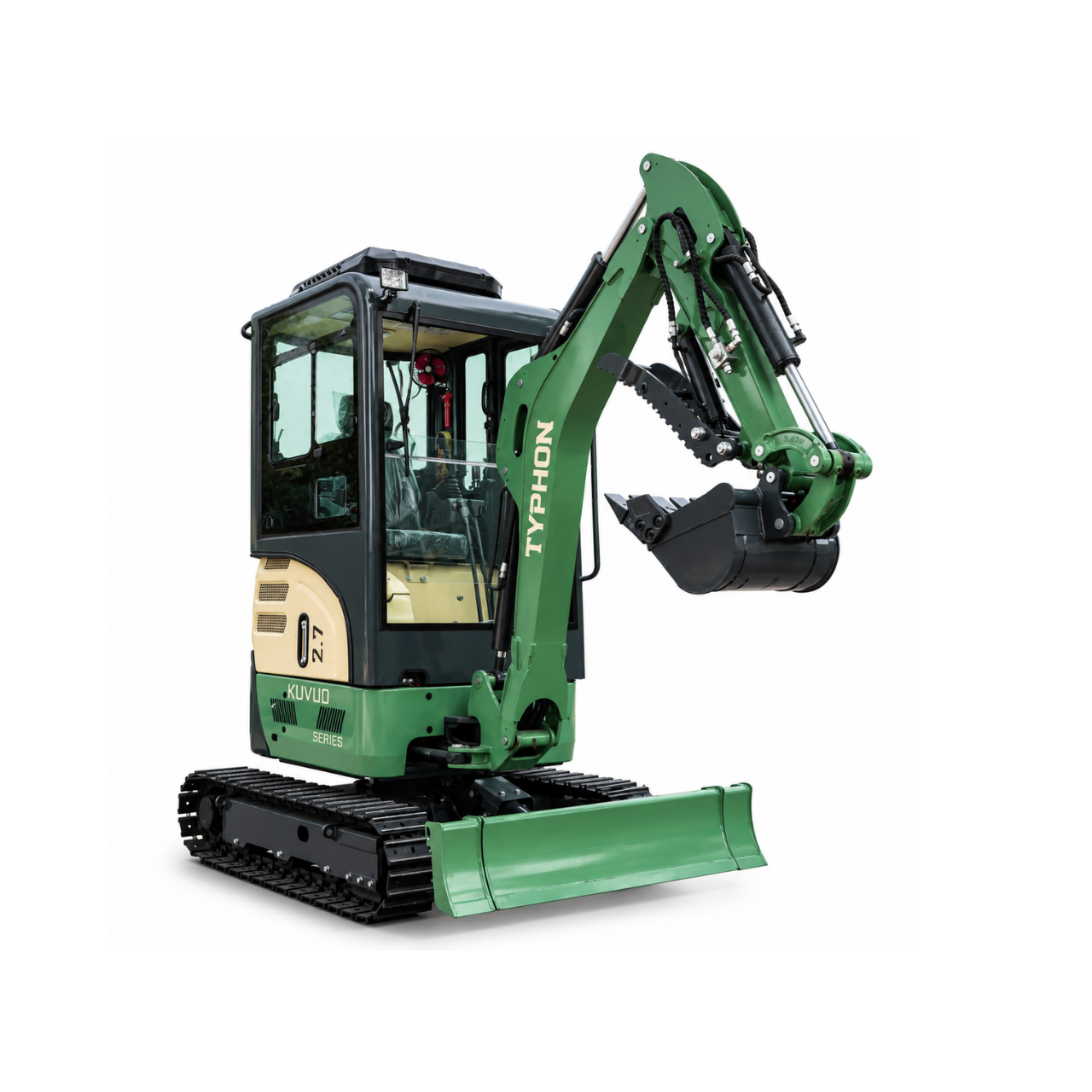 KUVUO 2.7 Series Mini Excavators for sale from StoneKrusher official image source stonekrusher.com