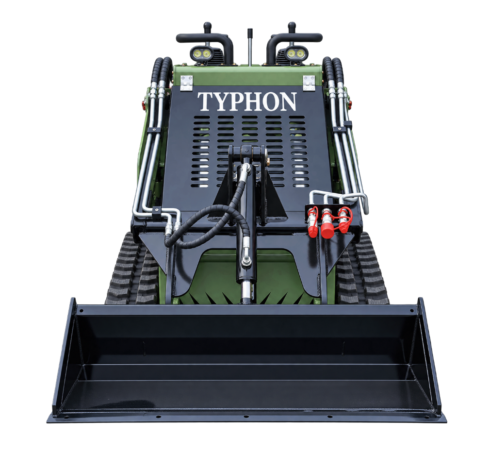 Typhon Stomp 502 PRO Green Skid Steer Loader