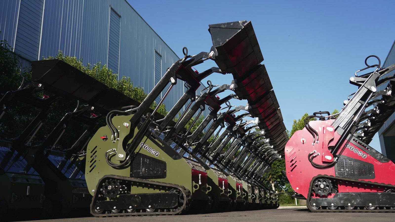 SkidSteers Heavy Equipment Fleet Lineup