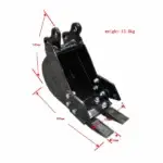 TYPHON 200mm Narrow Bucket Set