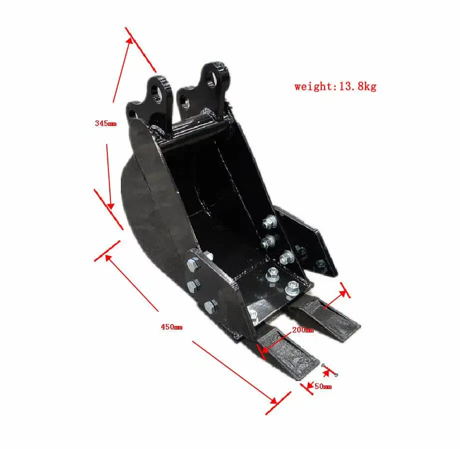 TYPHON 200mm Narrow Bucket Set