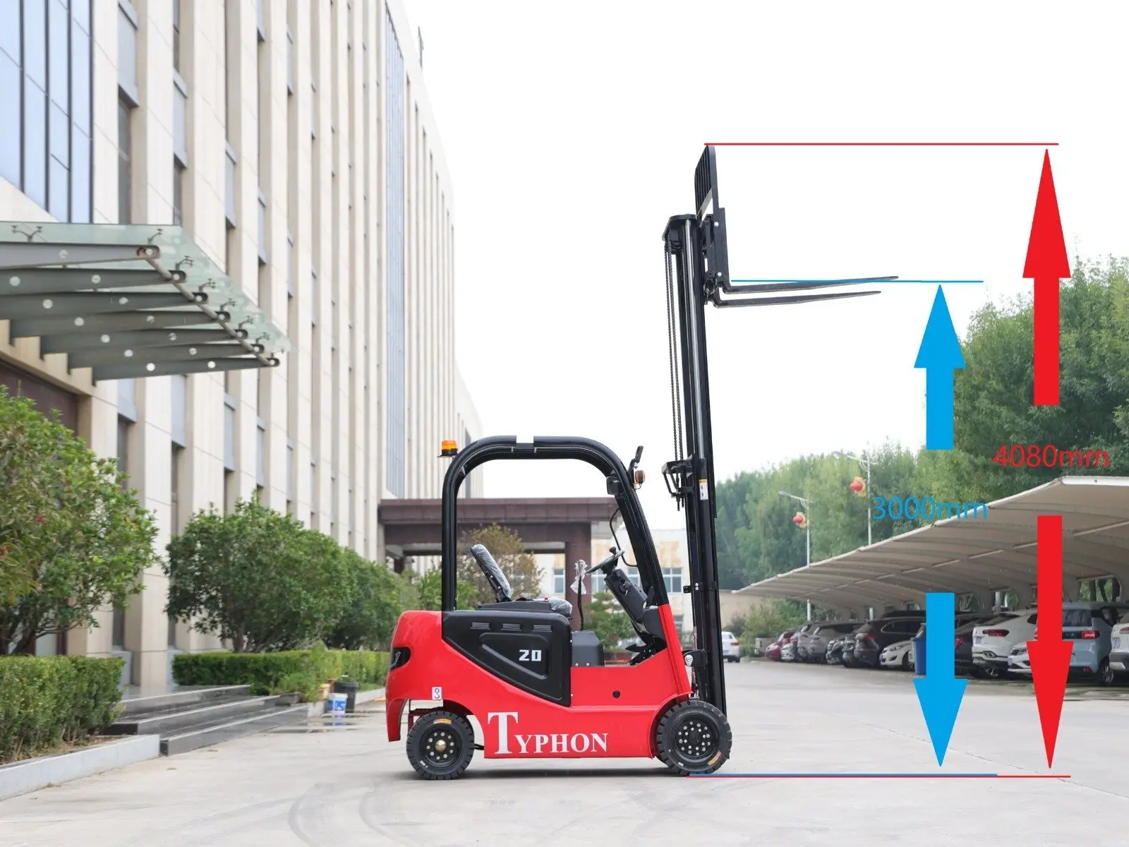 TYPHON VIGOR 2 Ton Electric Forklift