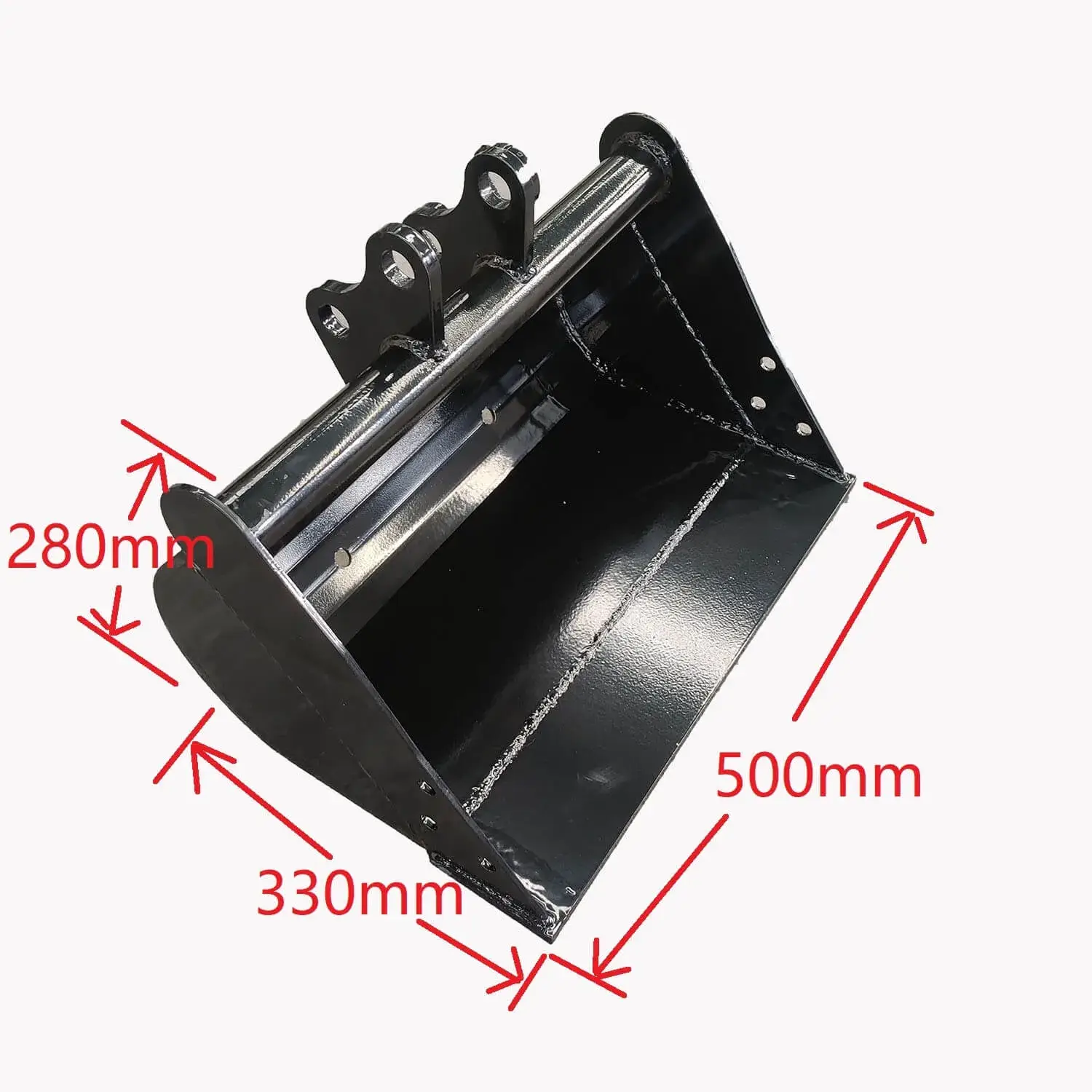 TYPHON 500mm Plain Mud Bucket Set