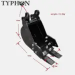 Mini Excavator 5-in-1 Attachment Kit