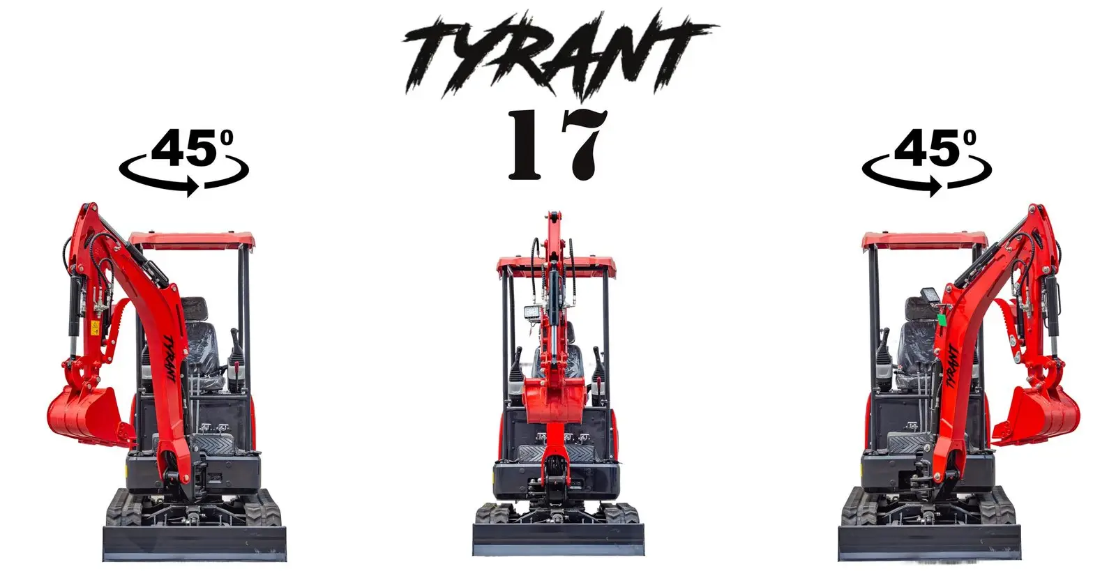 TYRANT 17 Kubota Mini Excavator Kit