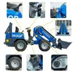 TYPHON Telescopic Wheel Loader 1 Ton