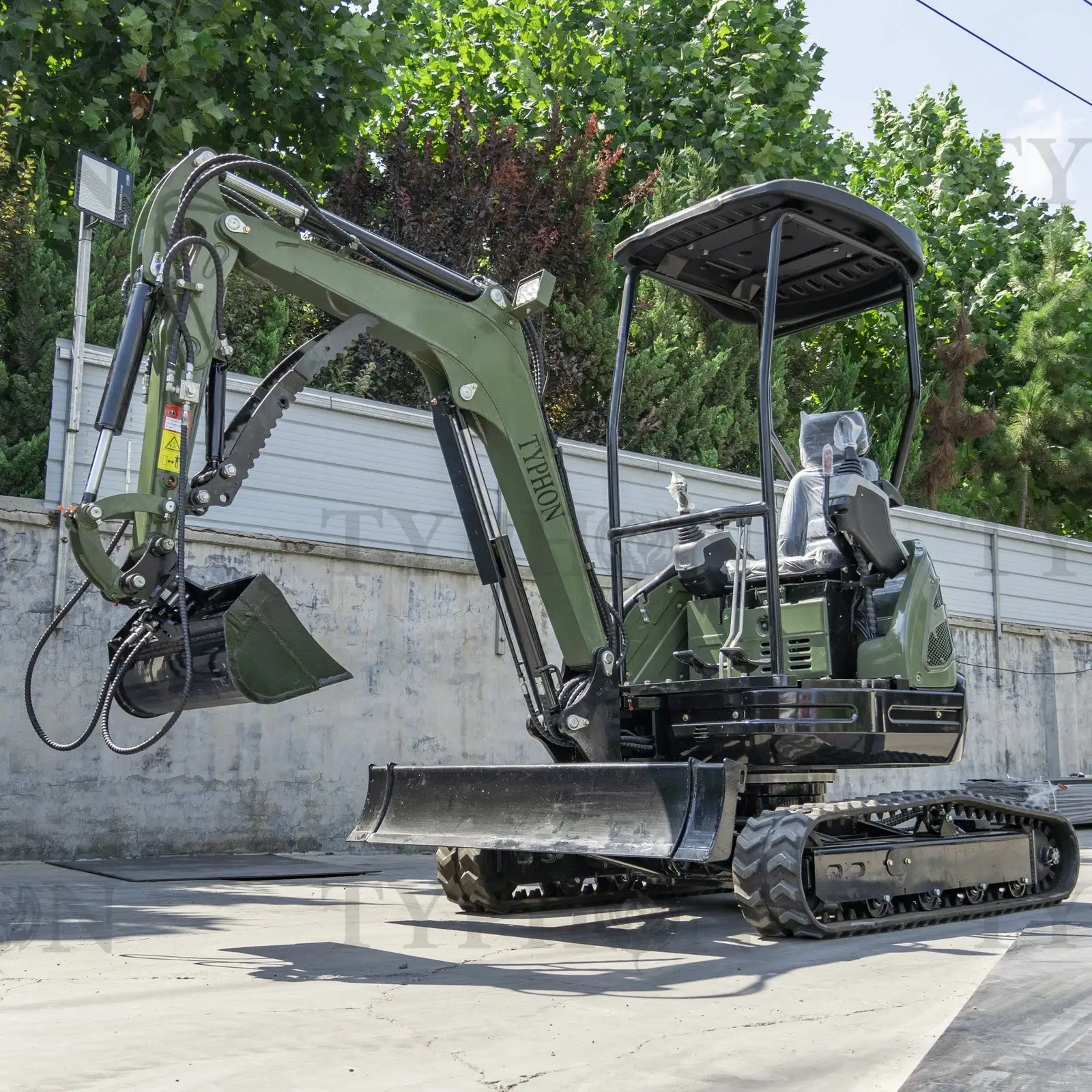 Mini Excavator 800mm Tilting Bucket