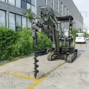 Mini Excavator 7.9in Auger Attachment