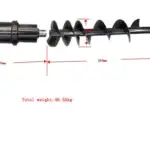TYPHON Mini Excavator Auger Drill