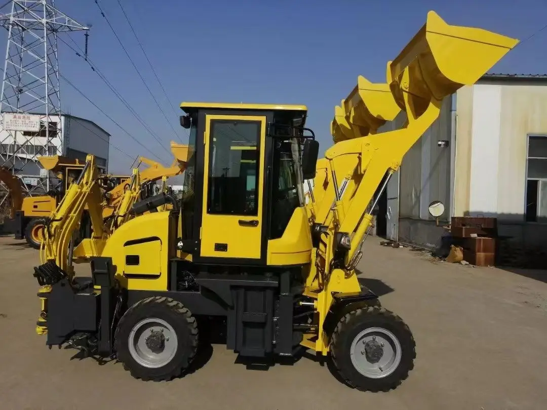 TYPHON TERROR 4WD Backhoe Loader