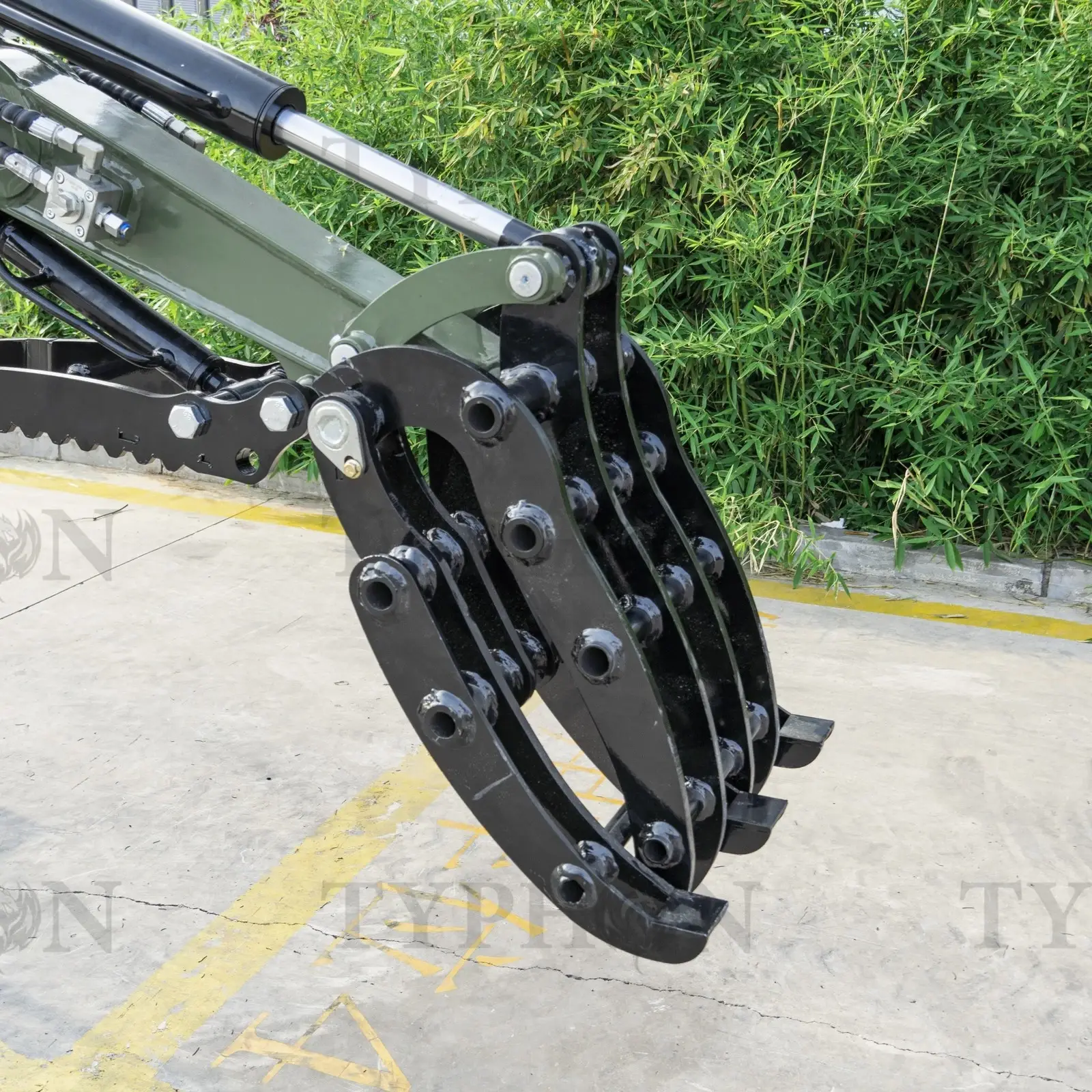 Mini Excavator Compact Grapple