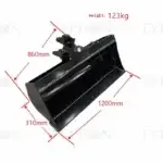 TERROR X2 PRO 1200mm Tilt Bucket