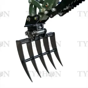Mini Excavator Compact Rake Attachment