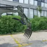 Mini Excavator Compact Rake Attachment