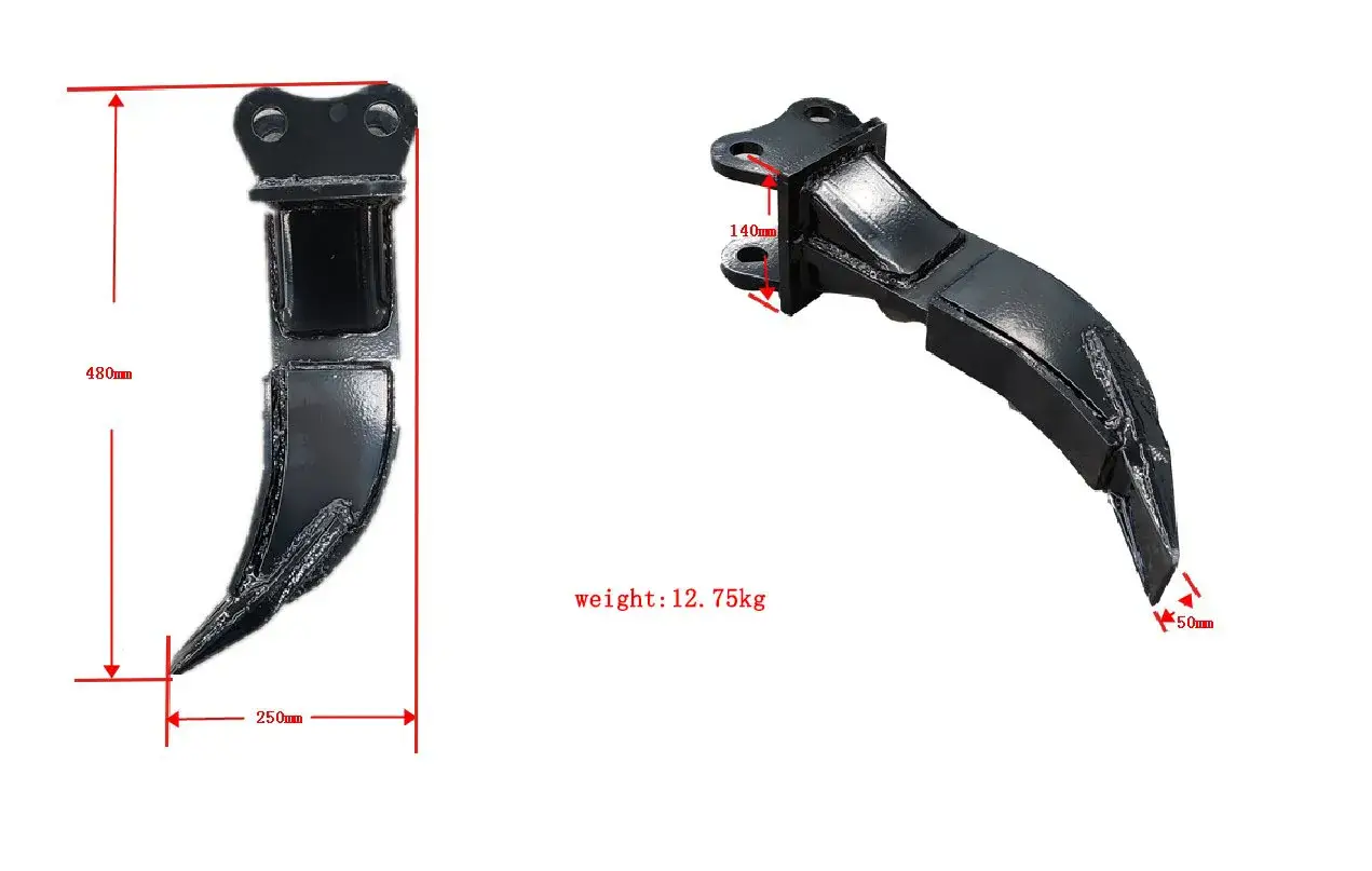 TYPHON Mini Excavator Ripper Tool