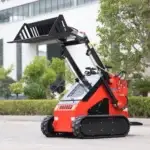 Skid Steer Rock Bucket Attachment
