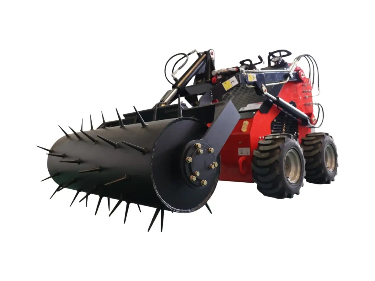 Skid Steer Lawn Scarifier Attachment