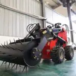 Skid Steer Lawn Scarifier Attachment
