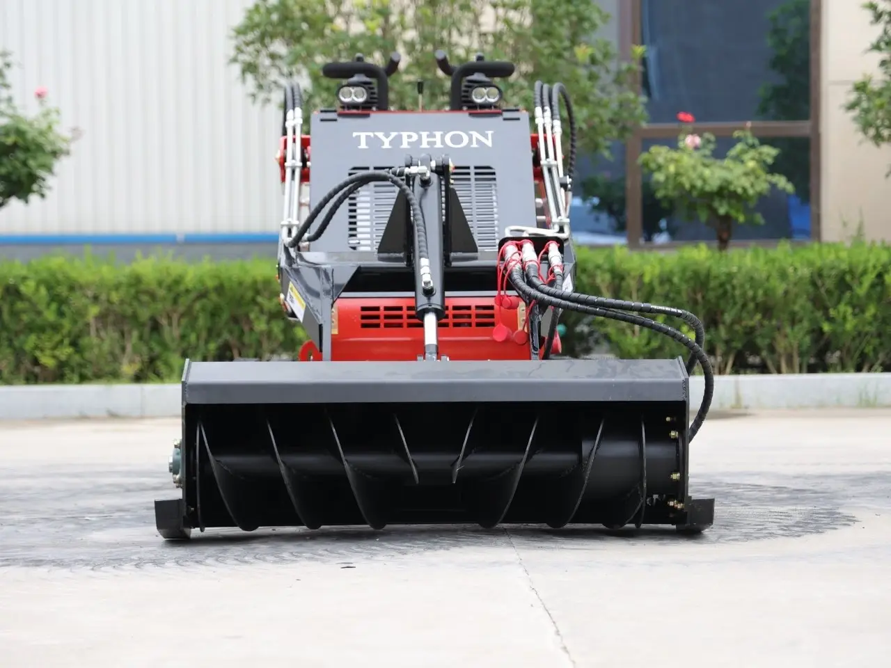 Skid Steer Trench Filler Attachment