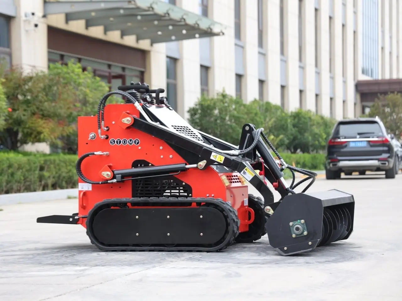Skid Steer Trench Filler Attachment