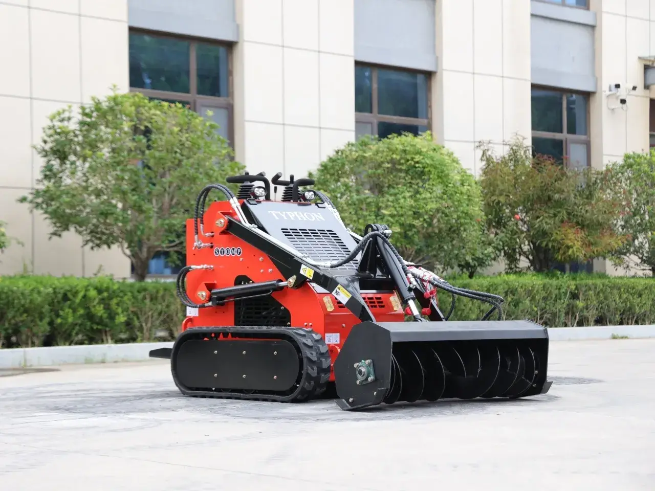 Skid Steer Trench Filler Attachment