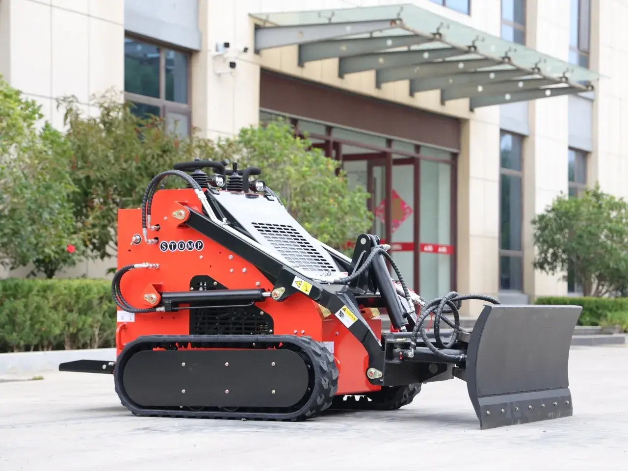 Skid Steer Bulldozer Attachment