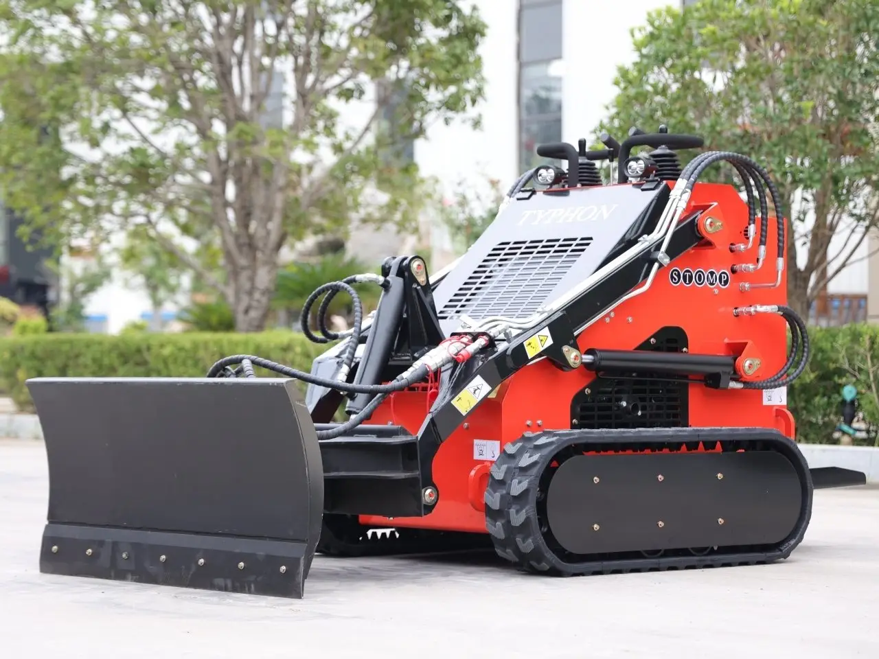 Skid Steer Bulldozer Attachment