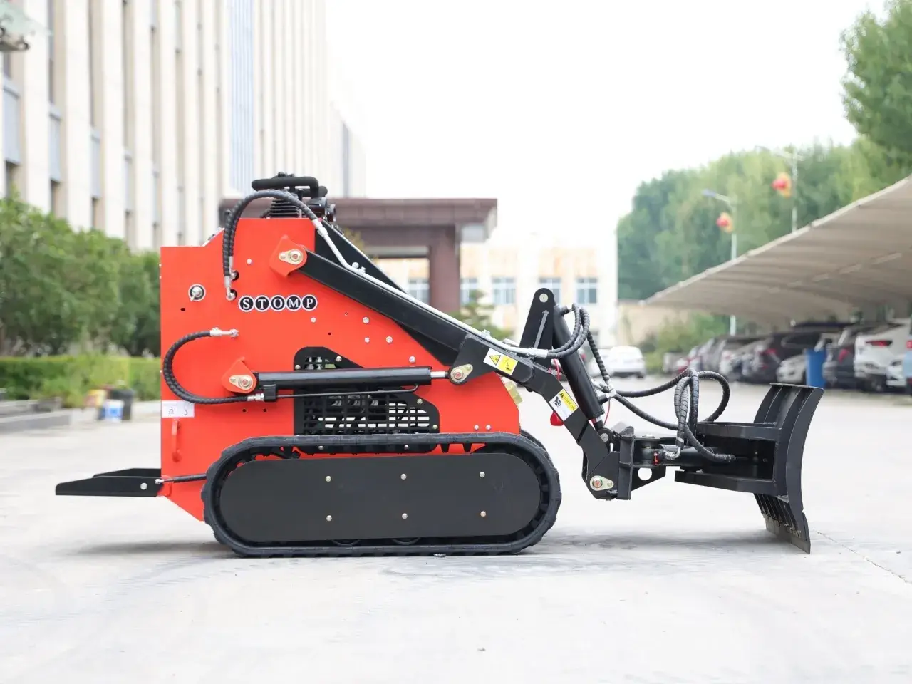 Skid Steer Bulldozer Attachment