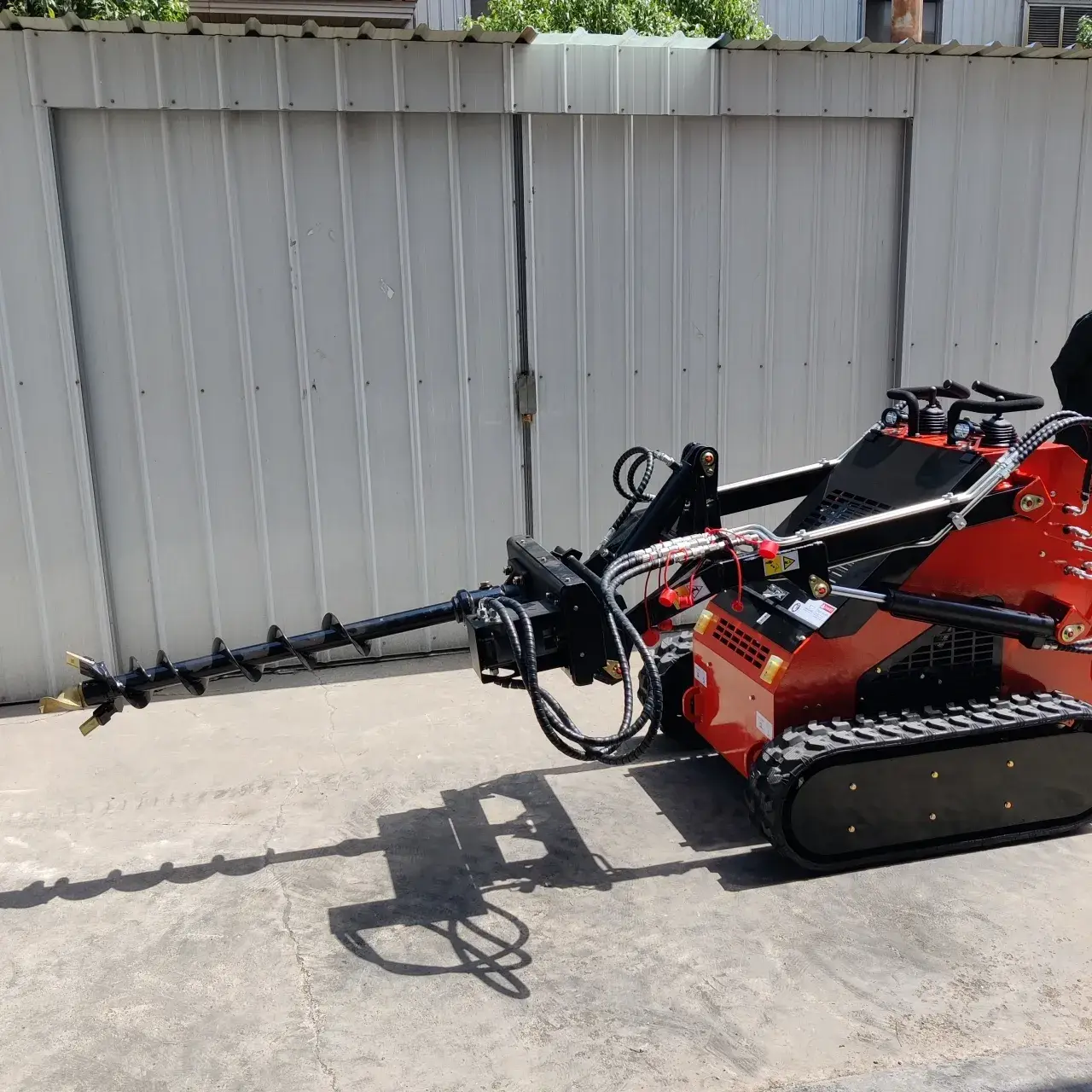 Skid Steer Earth Auger Attachment