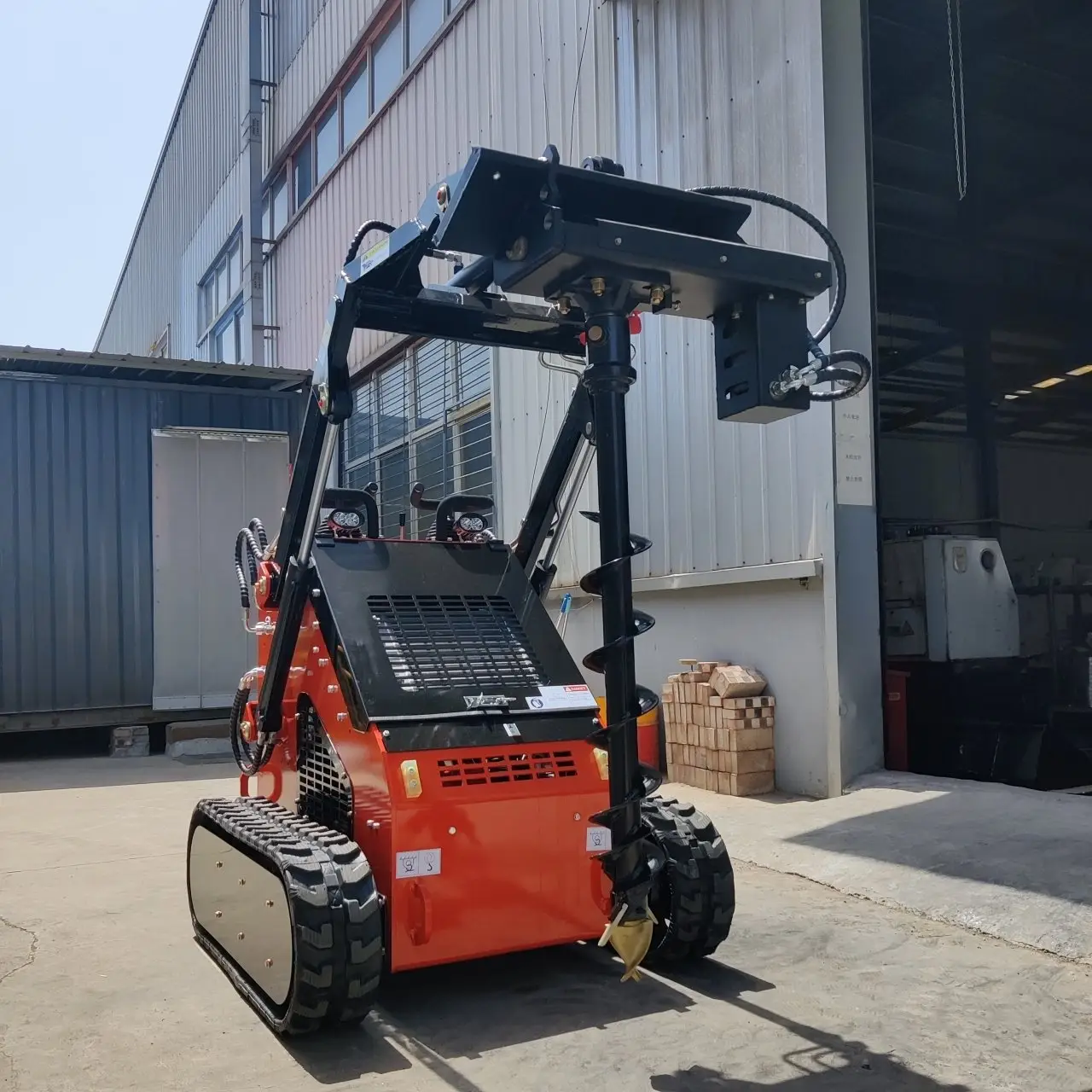 Skid Steer Earth Auger Attachment