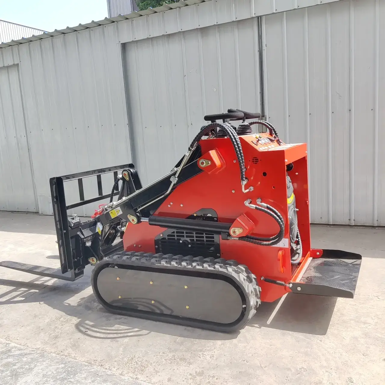 Skid Steer Pallet Fork Attachment