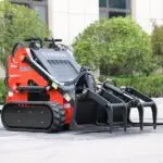 Skid Steer Grapple Bucket Attachment
