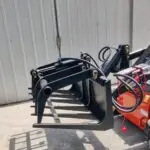 Skid Steer Grapple Bucket Attachment