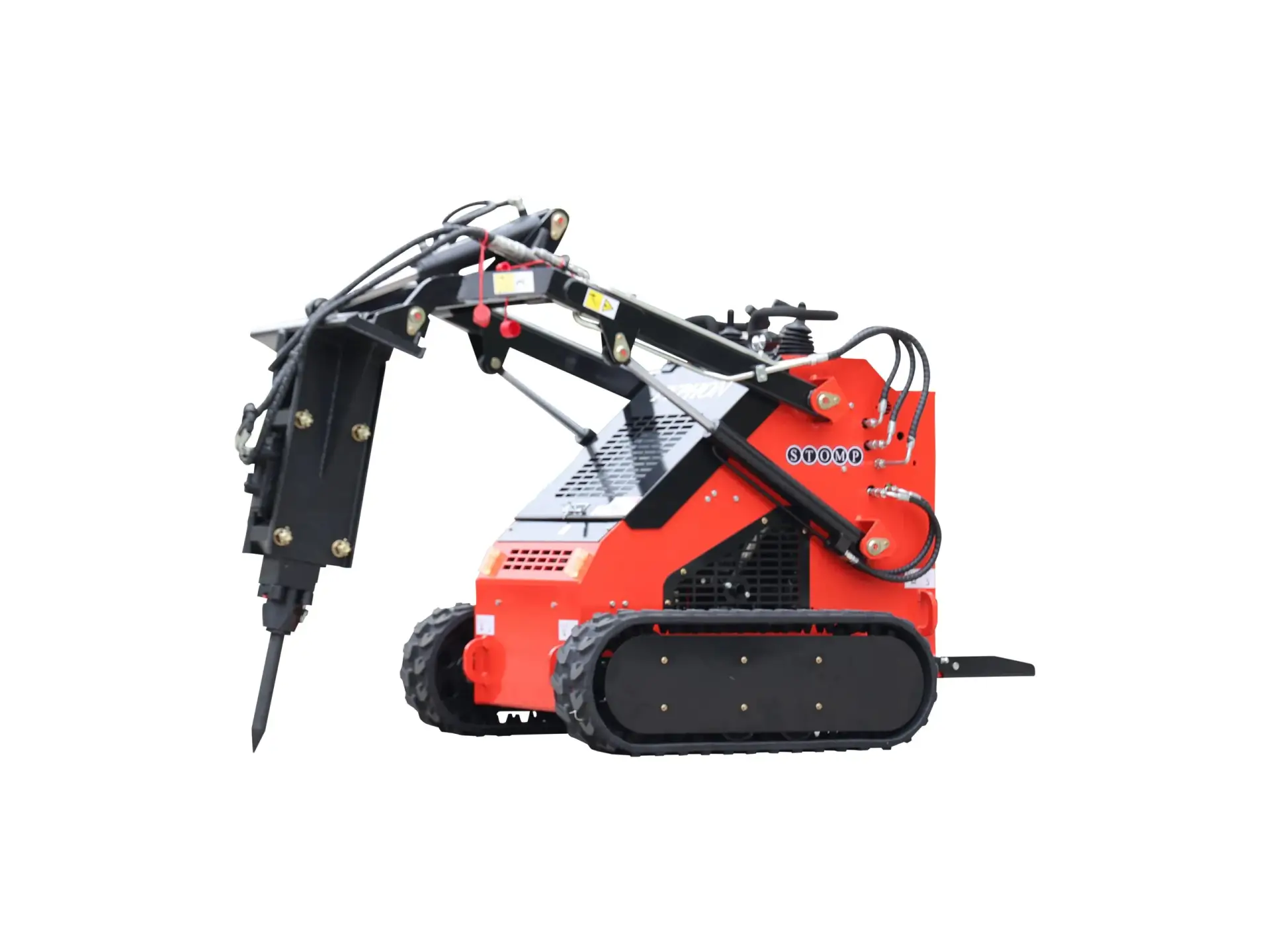 Skid Steer Hydraulic Hammer Attachment