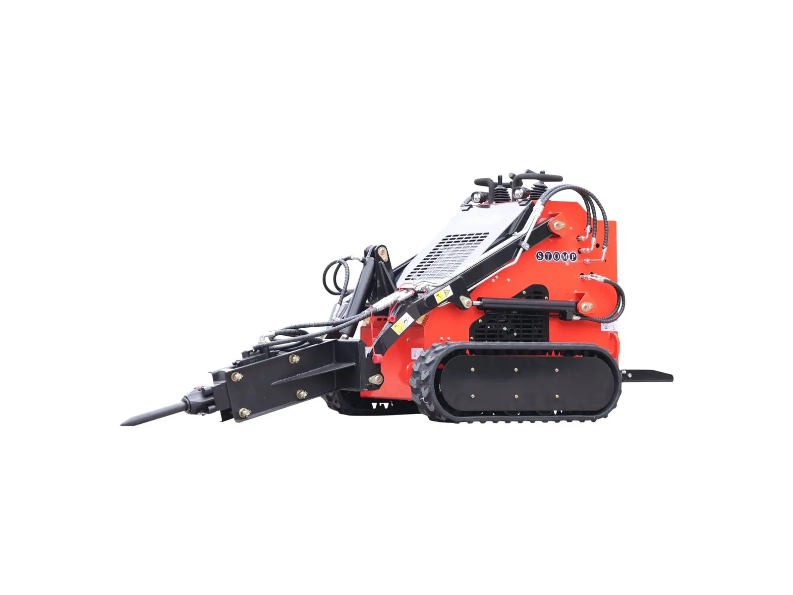 Skid Steer Hydraulic Hammer Attachment