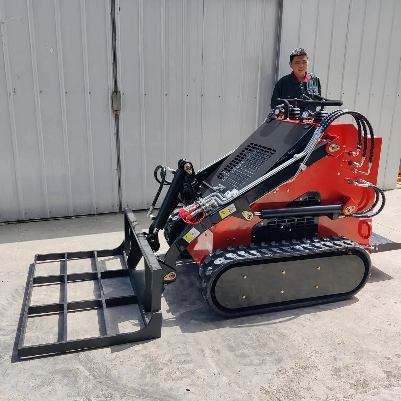 Skid Steer Land Leveler Attachment