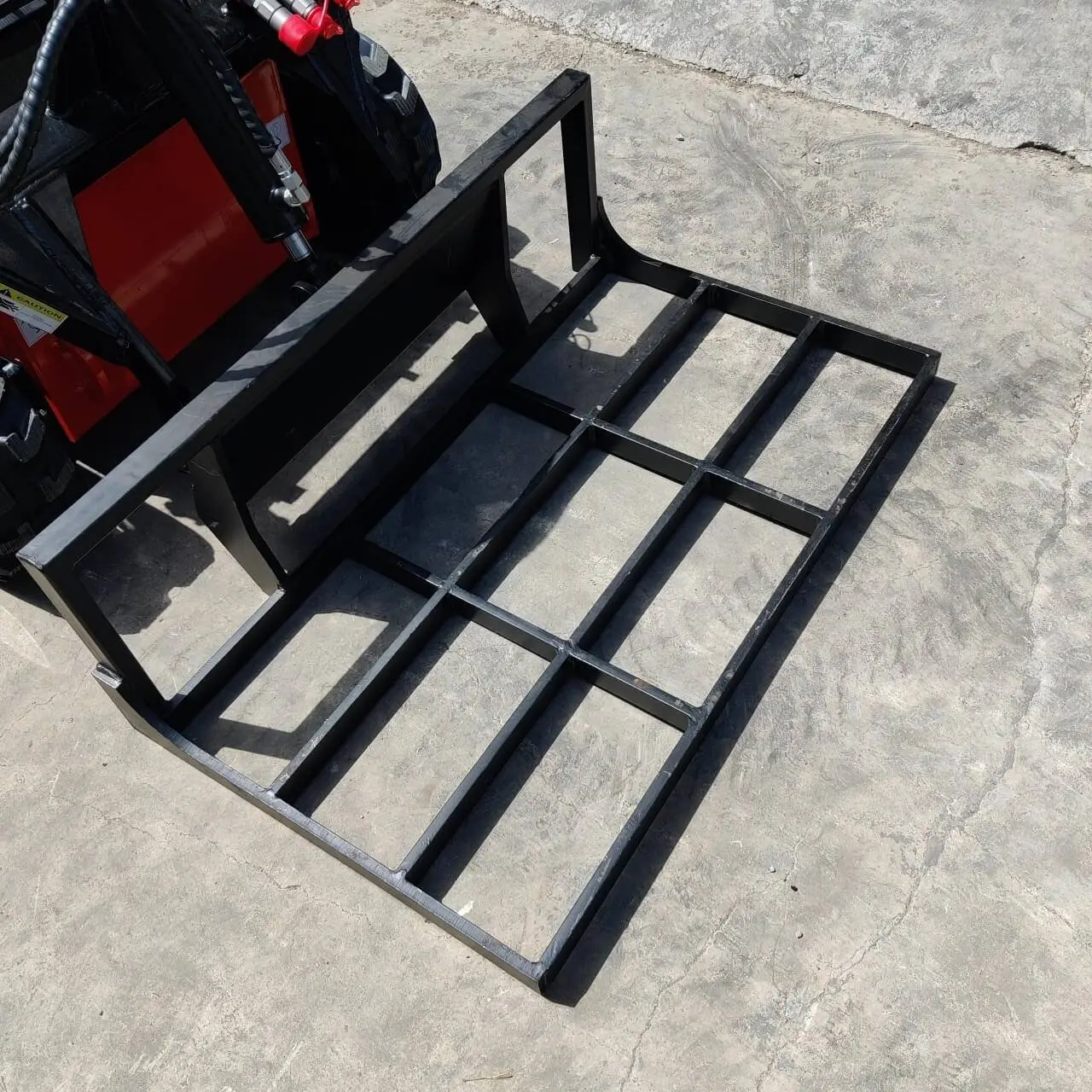 Skid Steer Land Leveler Attachment