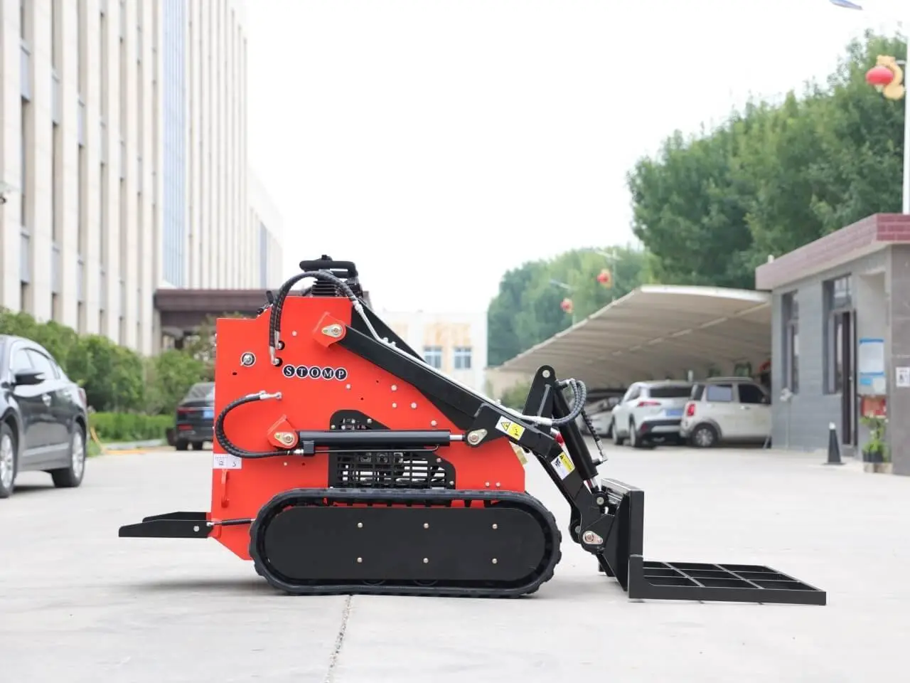 Skid Steer Land Leveler Attachment