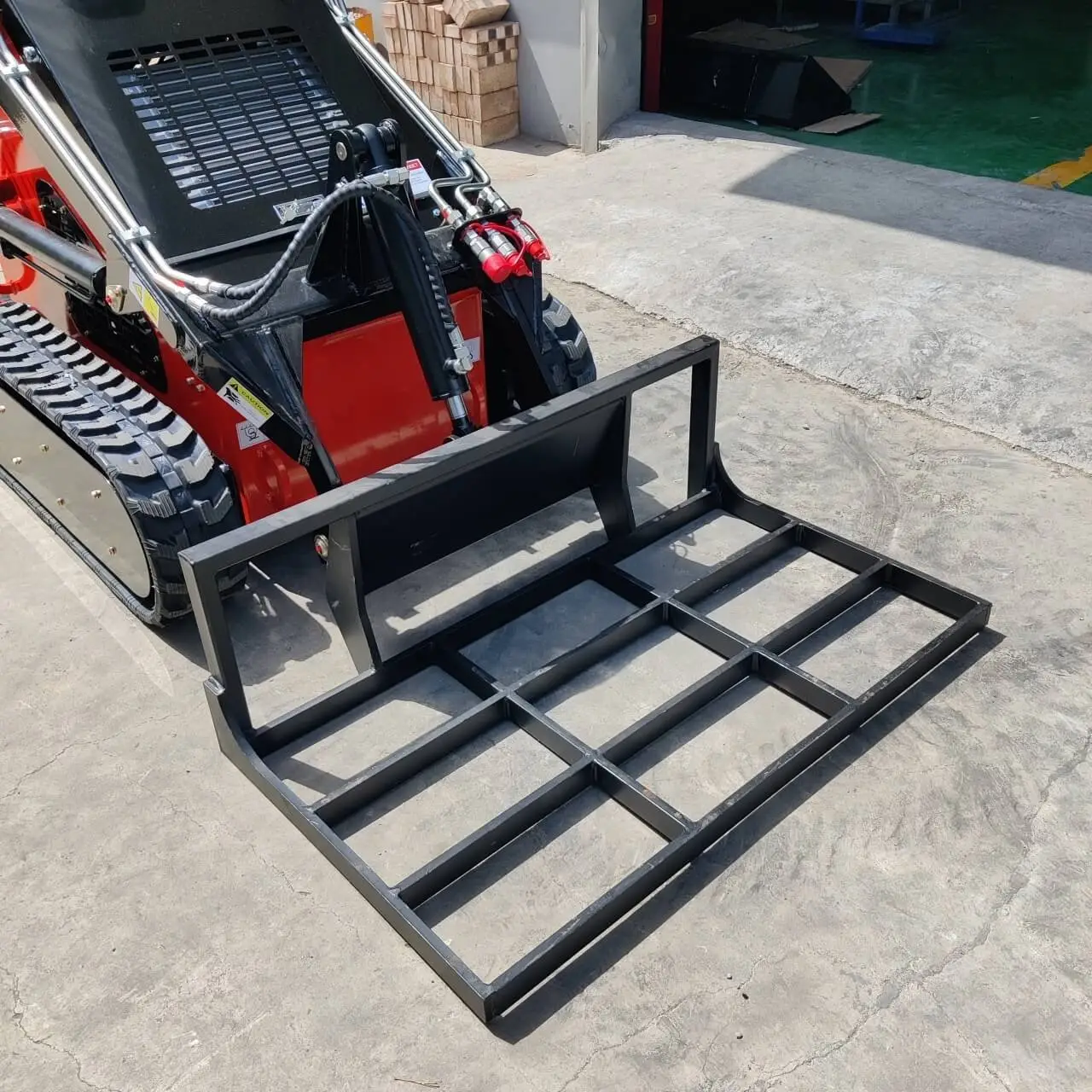 Skid Steer Land Leveler Attachment