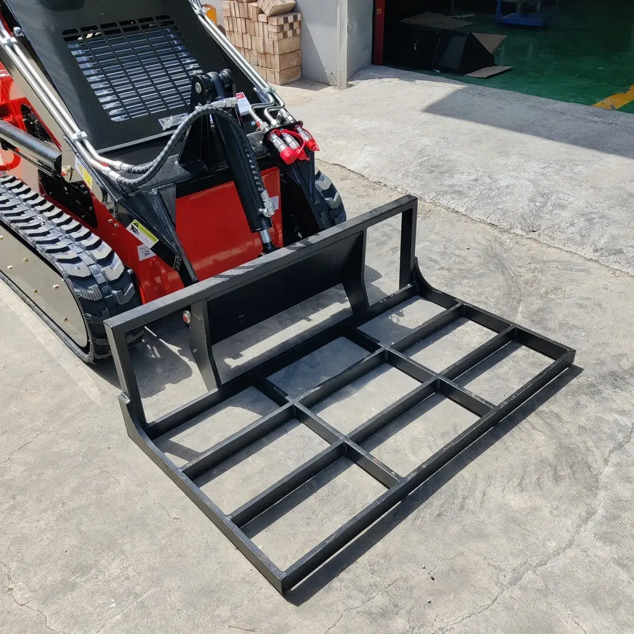 Skid Steer Land Leveler Attachment