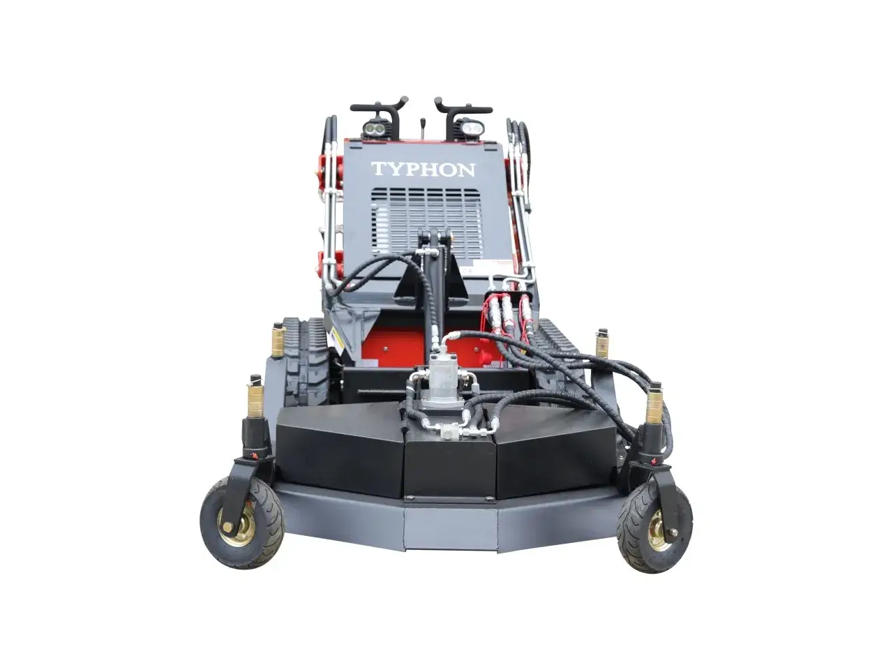 Skid Steer Lawn Mower Attachment