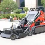 Skid Steer Lawn Mower Attachment