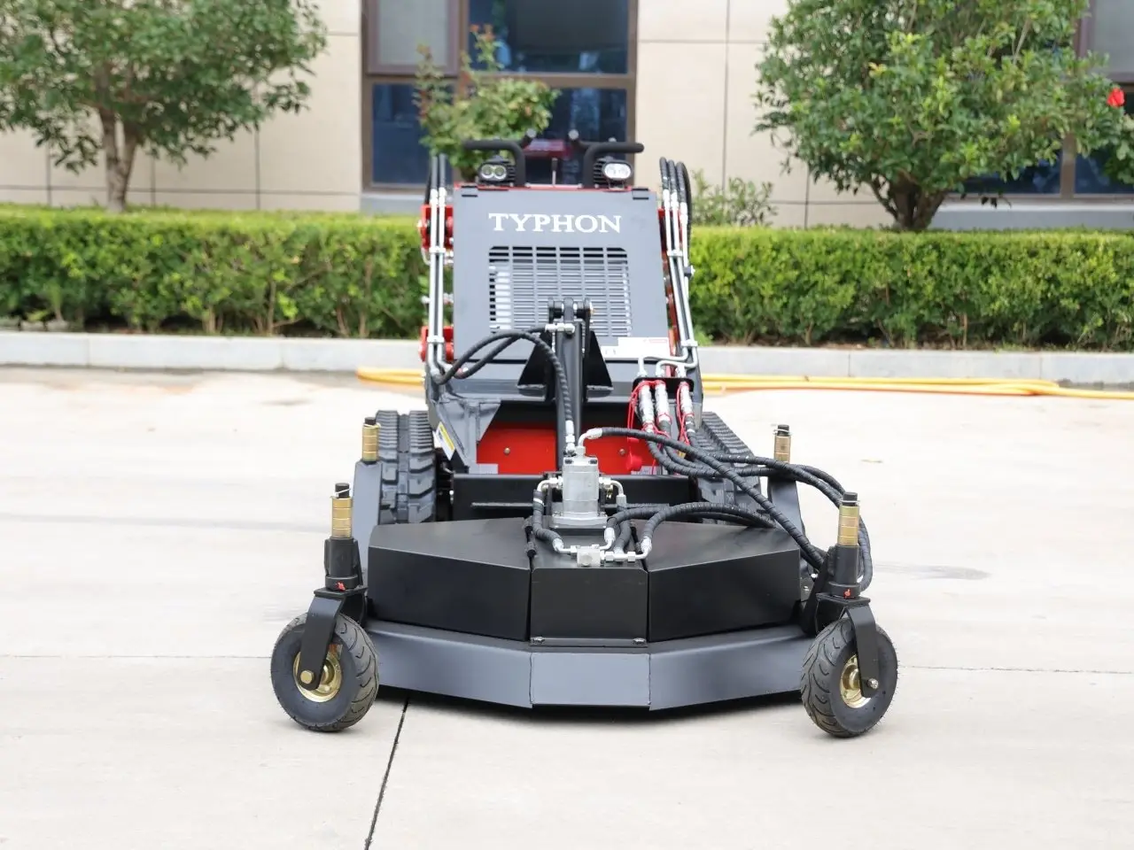 Skid Steer Lawn Mower Attachment