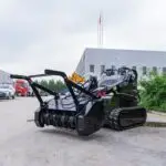 Mini Skid Steer Mulcher Attachment