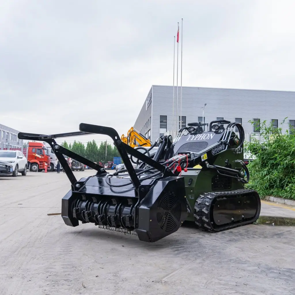 Mini Skid Steer Mulcher Attachment