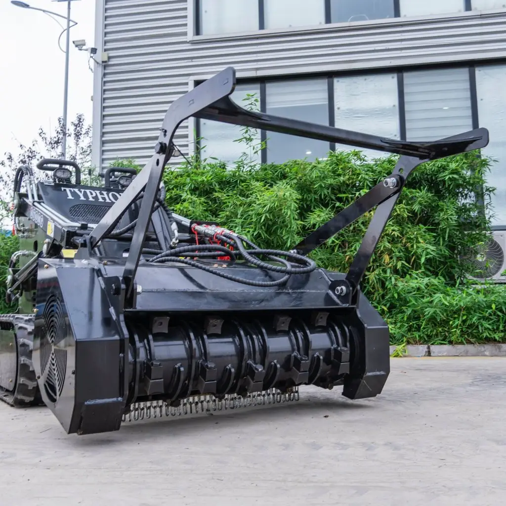 Mini Skid Steer Mulcher Attachment