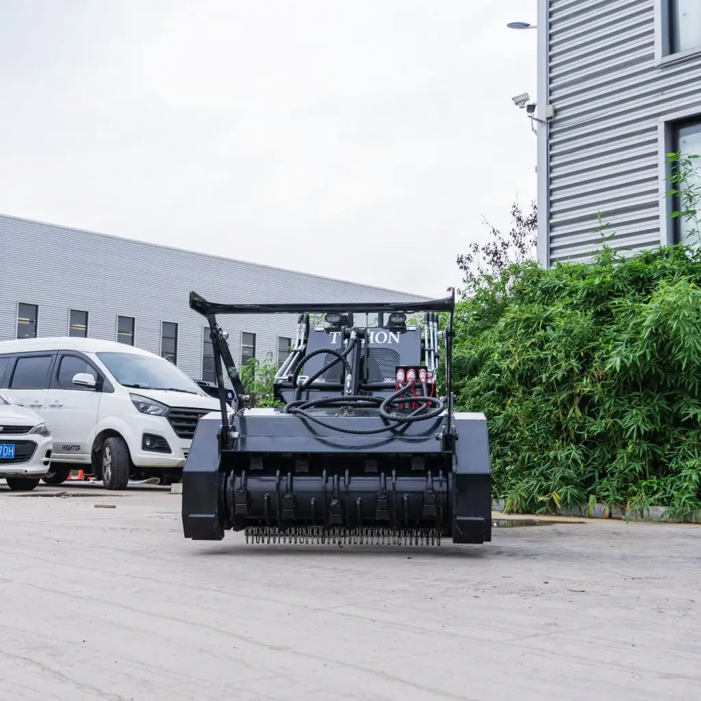 Mini Skid Steer Mulcher Attachment