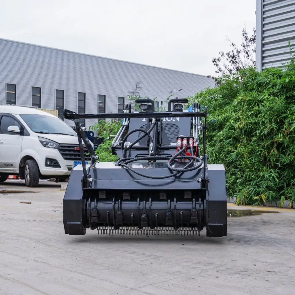 Mini Skid Steer Mulcher Attachment